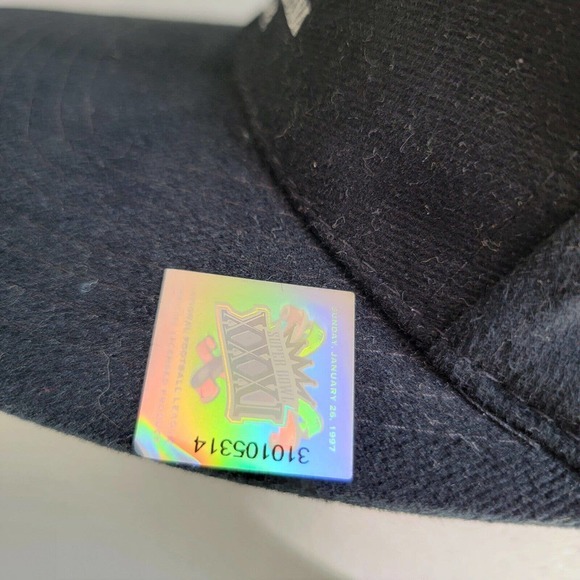 Vintage Super Bowl XXXI 31 Hat Cap New Orleans Superdome Logo Athletic - Picture 4 of 11